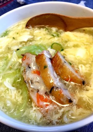 ツナ白菜のあったかトロミラーメン-レシピのメイン写真