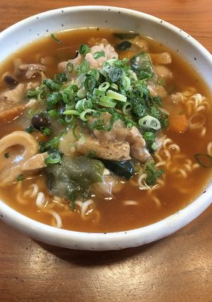 豚汁の残りでラーメン-レシピのメイン写真
