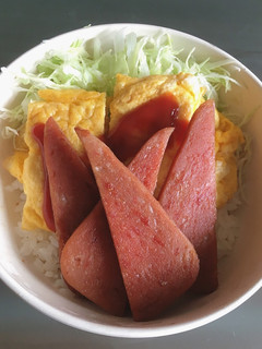 カフェ風ランチ ポーク玉子丼 スパム丼-レシピのメイン写真