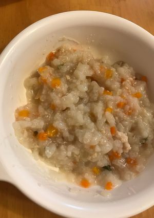 離乳食後期～鶏と根菜の炊き込みご飯☆-レシピのメイン写真