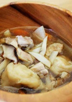 新富町産小麦のモチモチだご汁-レシピのメイン写真