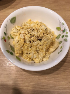 昆布つゆで炒り卵豆腐-レシピのメイン写真