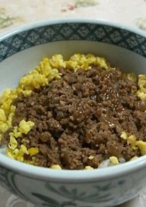 コツなし簡単！母の味・そぼろ丼-レシピのメイン写真