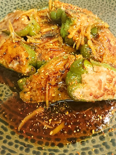 ピーマンの肉詰めただけ・あんかけ-レシピのメイン写真