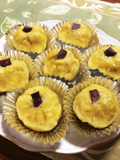 簡単 四つ葉バター使用スイートポテト♪-レシピのメイン写真