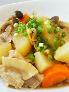 大根と豚バラの煮物-レシピのメイン写真