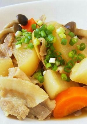 大根と豚バラの煮物-レシピのメイン写真