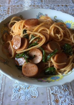 ナポリタン簡単学生風-レシピのメイン写真