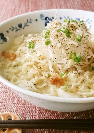 蓮根のとろみ☆あっさり梅塩ラーメン-レシピのメイン写真