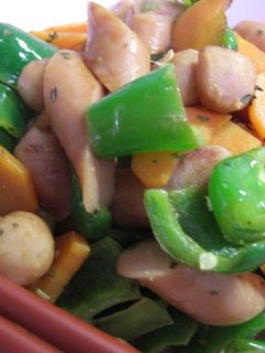 ソーセージと野菜のさっぱり炒め-レシピのメイン写真