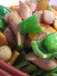 ソーセージと野菜のさっぱり炒め-レシピのメイン写真