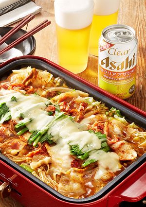 ホットプレートキムチ鍋-レシピのメイン写真
