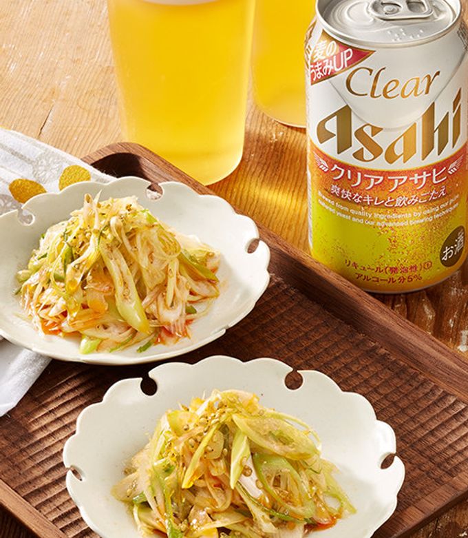 長ネギのごま塩ラー油-レシピのメイン写真