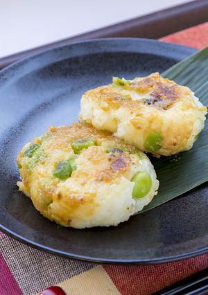 Ca入り枝豆おやき-レシピのメイン写真