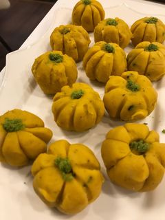 かぼちゃの練りきり-レシピのメイン写真