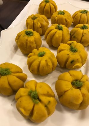 かぼちゃの練りきり-レシピのメイン写真
