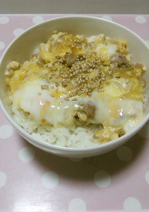豆腐で親子丼-レシピのメイン写真