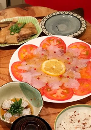 カレイのカルパッチョ-レシピのメイン写真