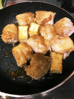 肉巻き厚揚げの甘辛炒め-レシピのメイン写真