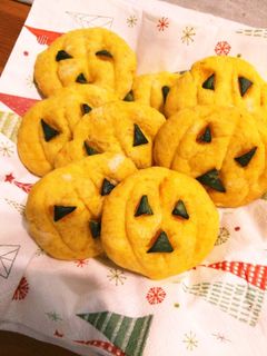 簡単ハロウィンクッキー☆かぼちゃ入り-レシピのメイン写真
