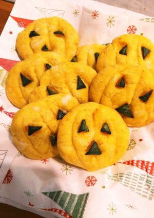簡単ハロウィンクッキー☆かぼちゃ入り-レシピのメイン写真