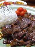 牛肉の味噌漬けステーキ　（白飯必須）