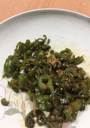ピーマンのすりゴマ炒め煮-レシピのメイン写真