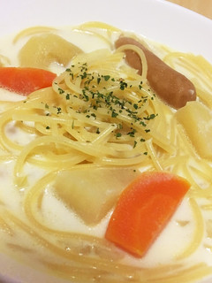 ポトフをリメイク!!簡単スープパスタ!-レシピのメイン写真