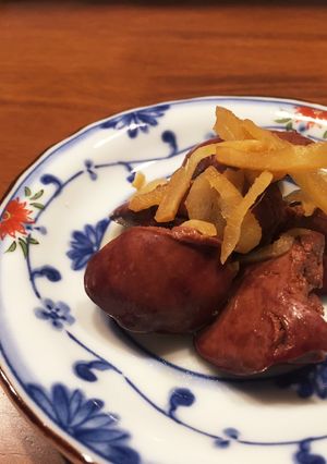 腹ペコ男子パクパク!鳥レバーのしぐれ煮♪-レシピのメイン写真