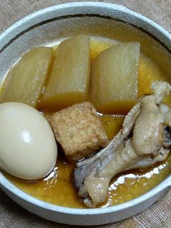 圧力鍋で、大根と鶏手羽元の煮込み-レシピのメイン写真