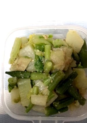 白菜といんげんの胡麻和え-レシピのメイン写真