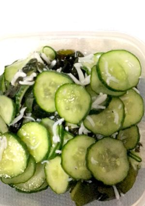 きゅうりとワカメの酢の物-レシピのメイン写真