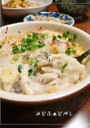 長芋こぶおろしのマカロニグラタン-レシピのメイン写真
