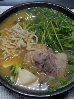 味噌煮込みうどん代替としてのこんにゃく麺-レシピのメイン写真