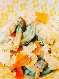 味しっかりめの五目おこわ-レシピのメイン写真
