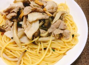 お吸い物の素で✤簡単きのこの和風パスタ-レシピのメイン写真