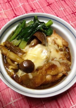白身魚のカレー丼♪とろーりチーズがけ-レシピのメイン写真
