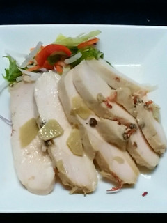 サラダチキン風~にんにく醤油鶏-レシピのメイン写真