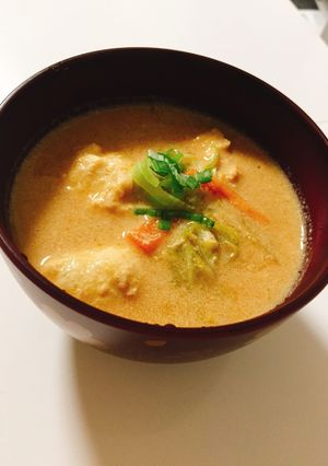 低カロリー♬ 豆乳味噌でコク旨 鶏団子-レシピのメイン写真