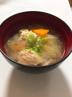 無添加で鶏団子♬ 絶品鶏団子汁 ♬-レシピのメイン写真
