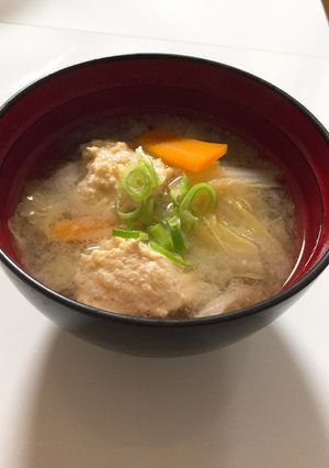 無添加で鶏団子♬ 絶品鶏団子汁 ♬-レシピのメイン写真