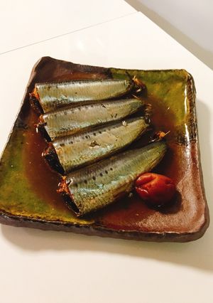 圧力鍋で簡単 ♬ イワシの梅煮-レシピのメイン写真