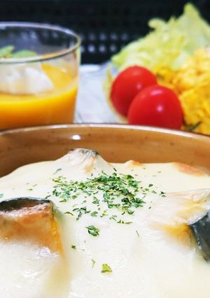 誰でも簡単に出来ちゃう☆かぼちゃグラタン-レシピのメイン写真
