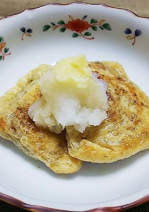 レンチンで簡単！モチモチれんこん巾着-レシピのメイン写真