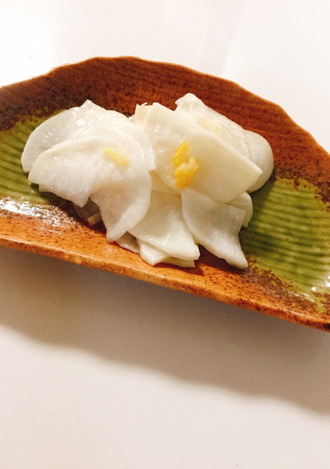 美味しくて 止まらない♬ 大根で千枚漬け-レシピのメイン写真