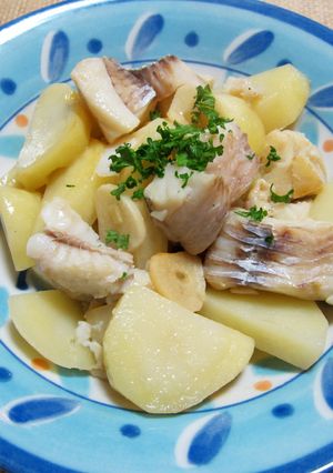 じゃがいもと鱈のオイル蒸し煮-レシピのメイン写真