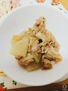 大根と豚肉の煮物-レシピのメイン写真