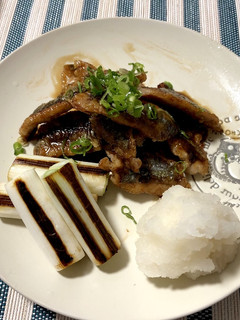秋刀魚の蒲焼風竜田揚げ-レシピのメイン写真