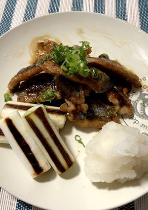 秋刀魚の蒲焼風竜田揚げ-レシピのメイン写真
