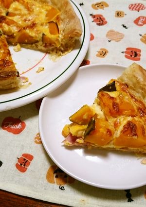 かぼちゃのキッシュ-レシピのメイン写真